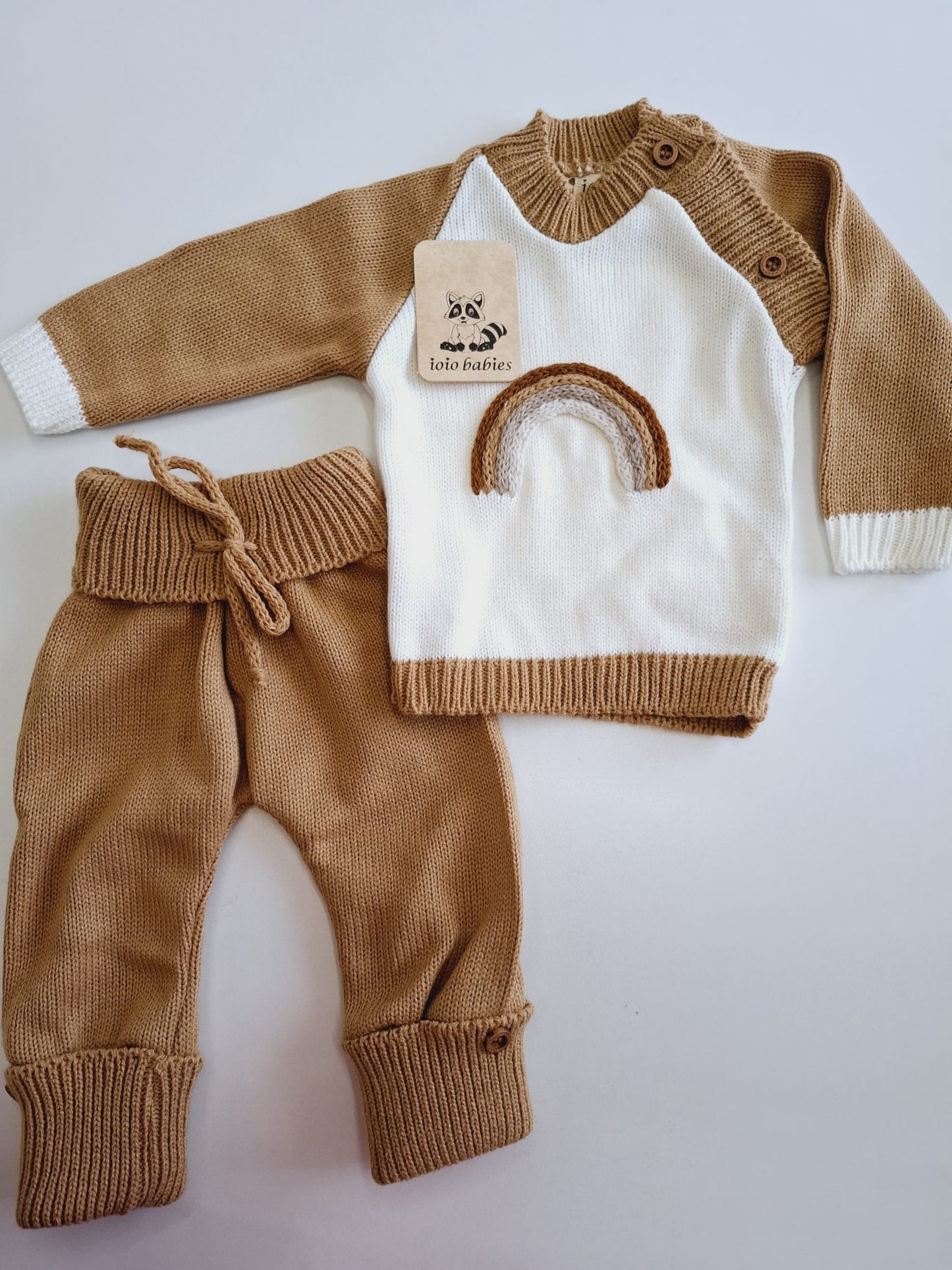 Arcoiris camel y crudo