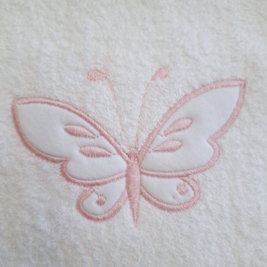Toalla con capucha - Mariposa