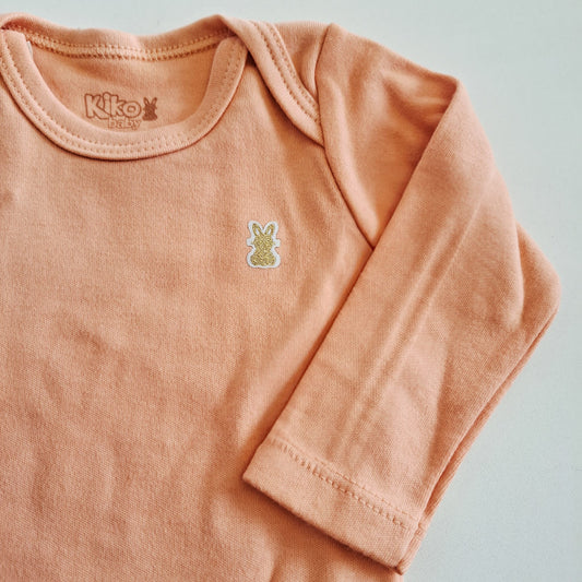 Body manga larga algodón - lisos