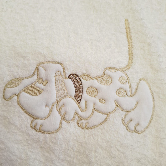 Toalla con capucha - Perrito