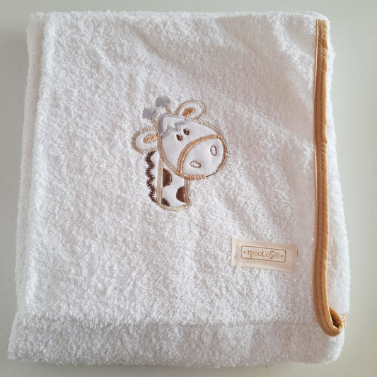 Toalla con capucha - Jirafa