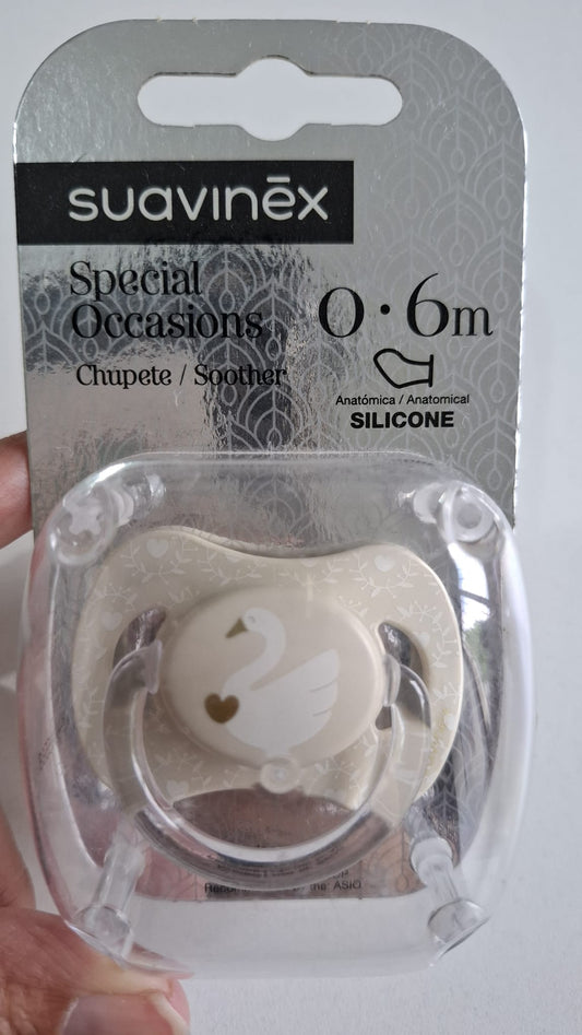 Chupete Cisne 0 a 6m Silicona Anat