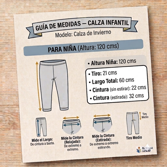 Calza Térmica con Falda Mimi