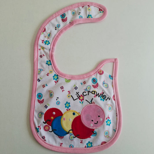 Babero "Cien pies" Impermeable (contorno de cuello 25 cms)