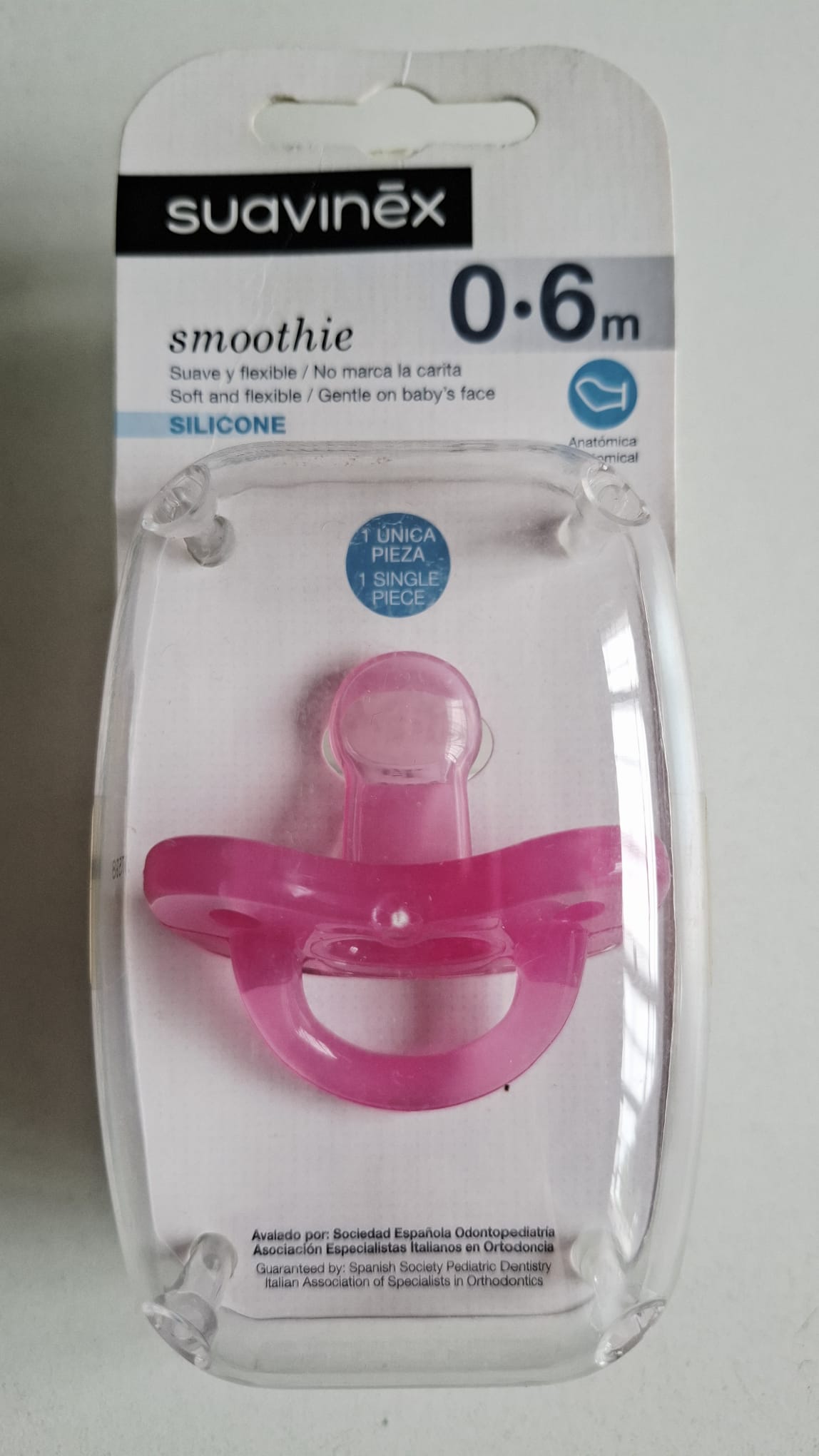Chupete Smoothie Suavinex 0 a 6m Anatómico