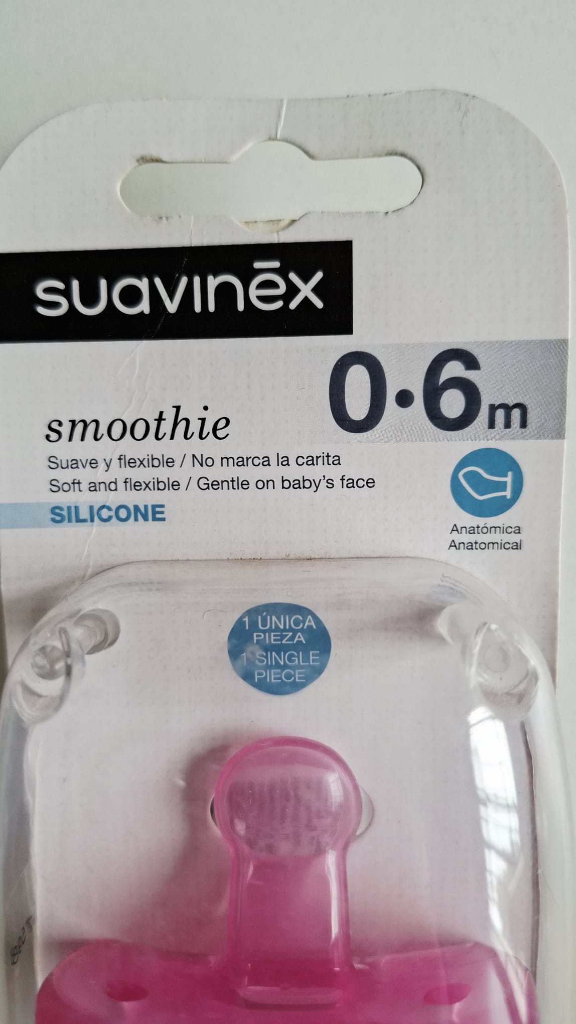 Chupete Smoothie Suavinex 0 a 6m Anatómico