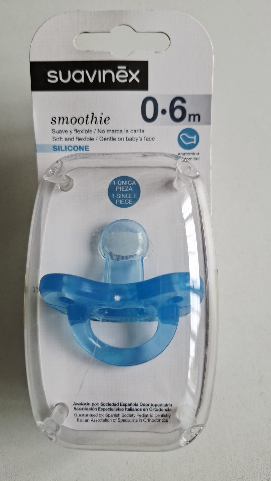 Chupete Smoothie Suavinex 0 a 6m Anatómico