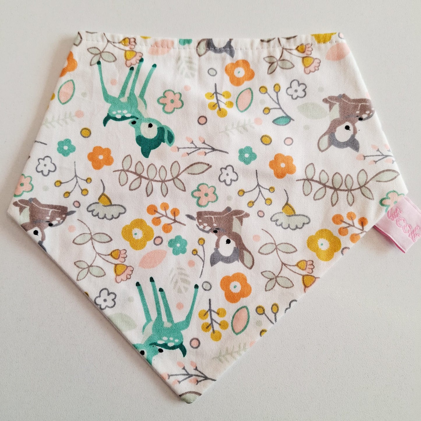 Bandana doble algodón  - 30 cm de cuello