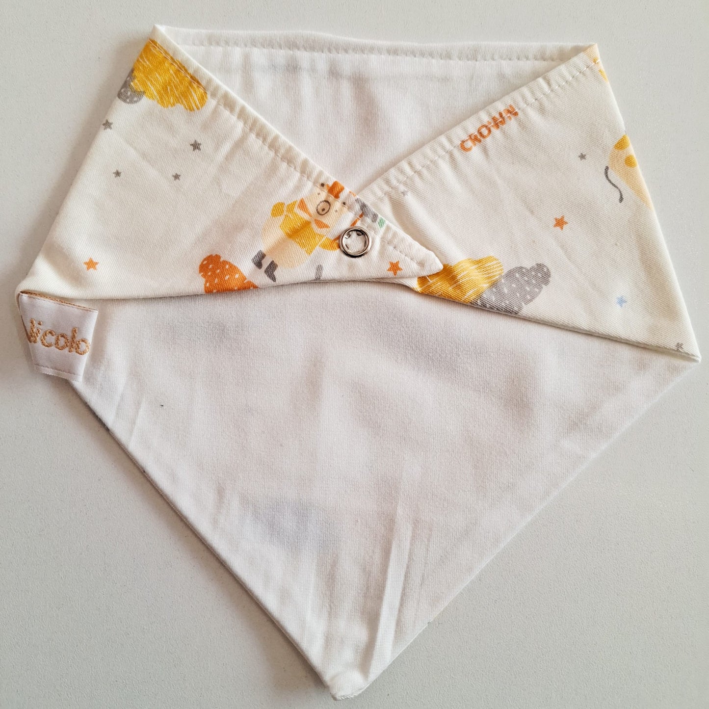 Bandana doble algodón  - 30 cm de cuello