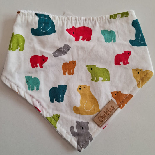 Bandana algodón y esponja - 36 cm de cuello