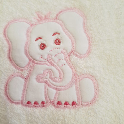 Toalla con capucha - Elefantito