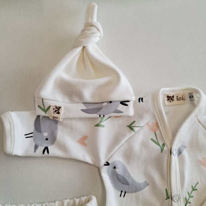 Conjuntos de algodón - pajaritos