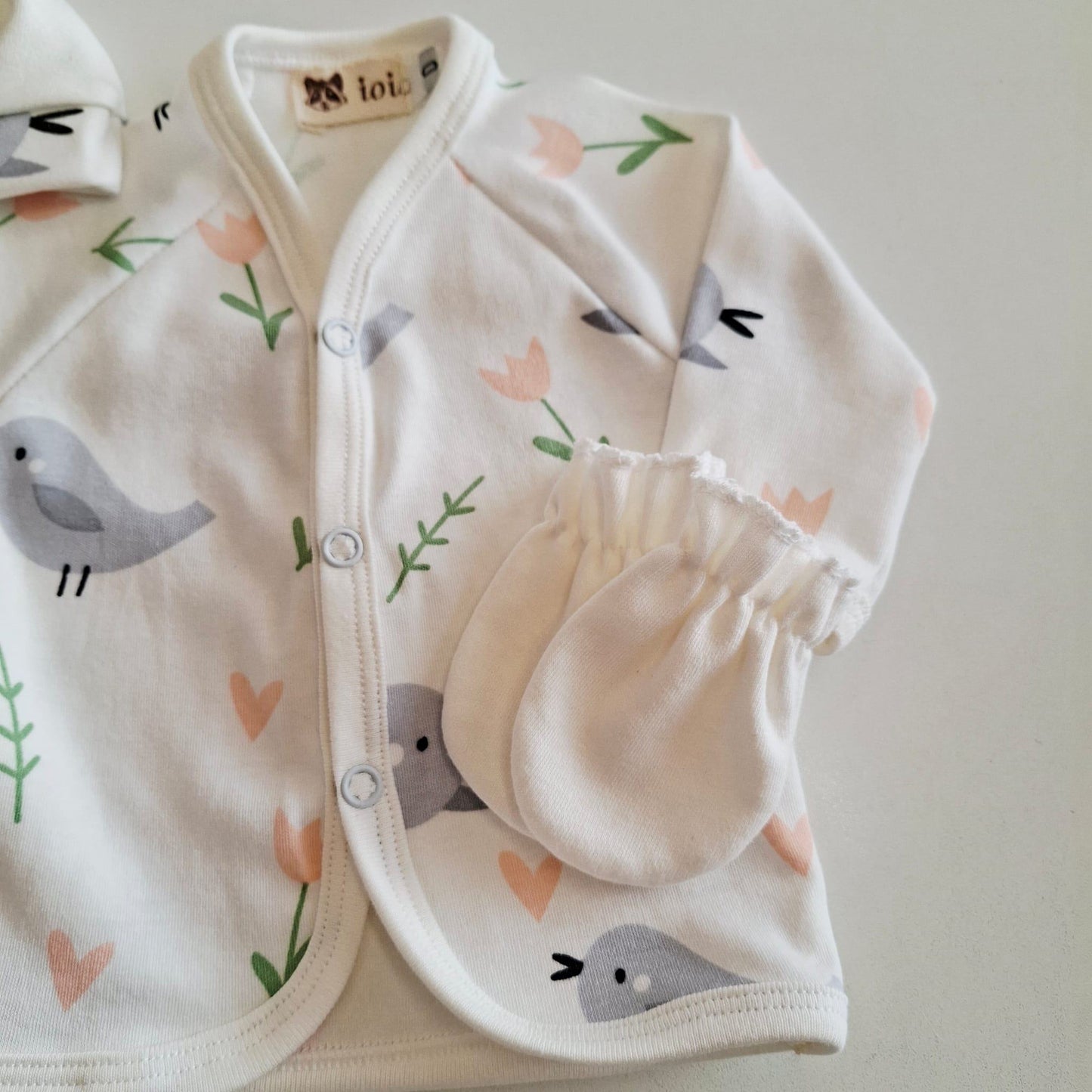 Conjuntos de algodón - pajaritos