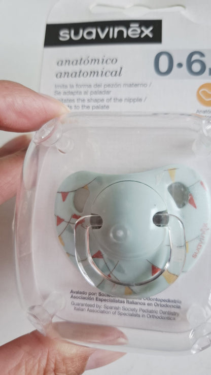 Chupete Suavinex 0 a 6m Latex Anatómico
