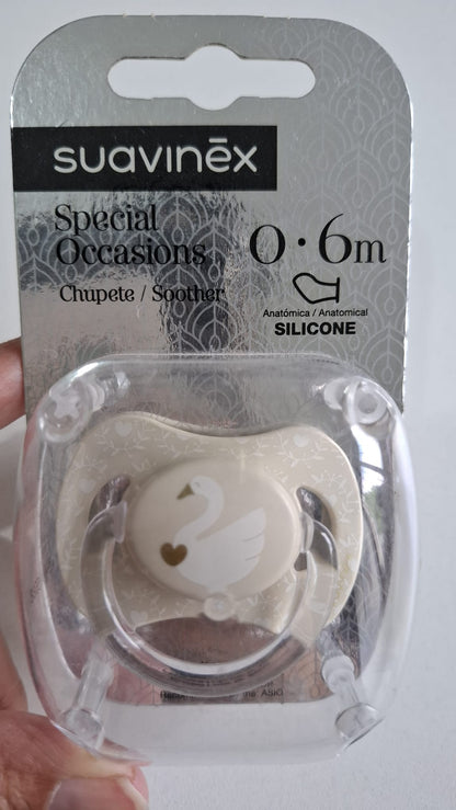 Chupete Cisne 0 a 6m Silicona Anat
