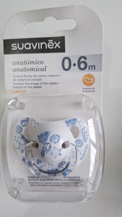 Chupete Suavinex 0 a 6m Latex Anatómico
