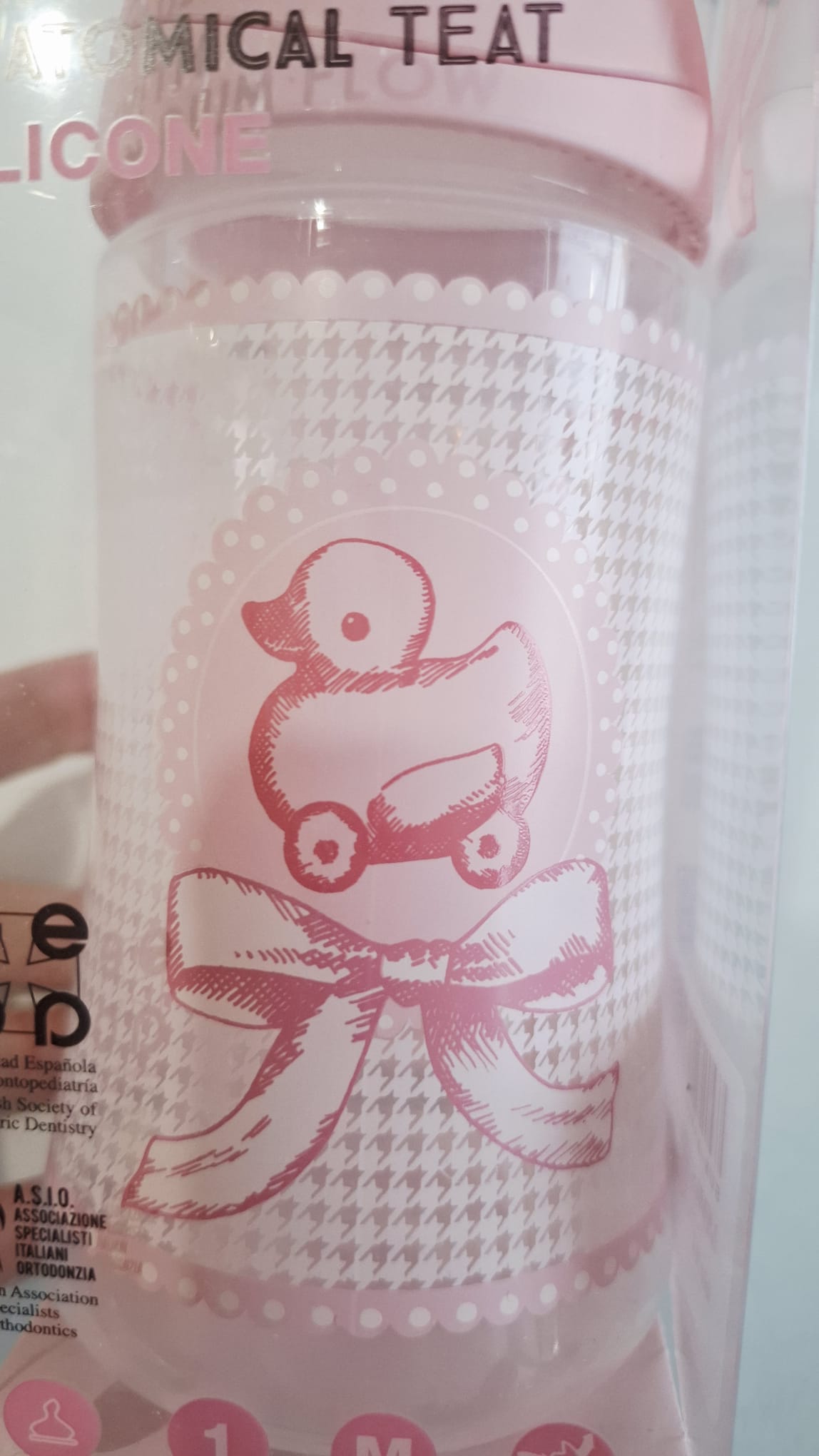 Mamadera Suavinex 0 a 6m Silicona