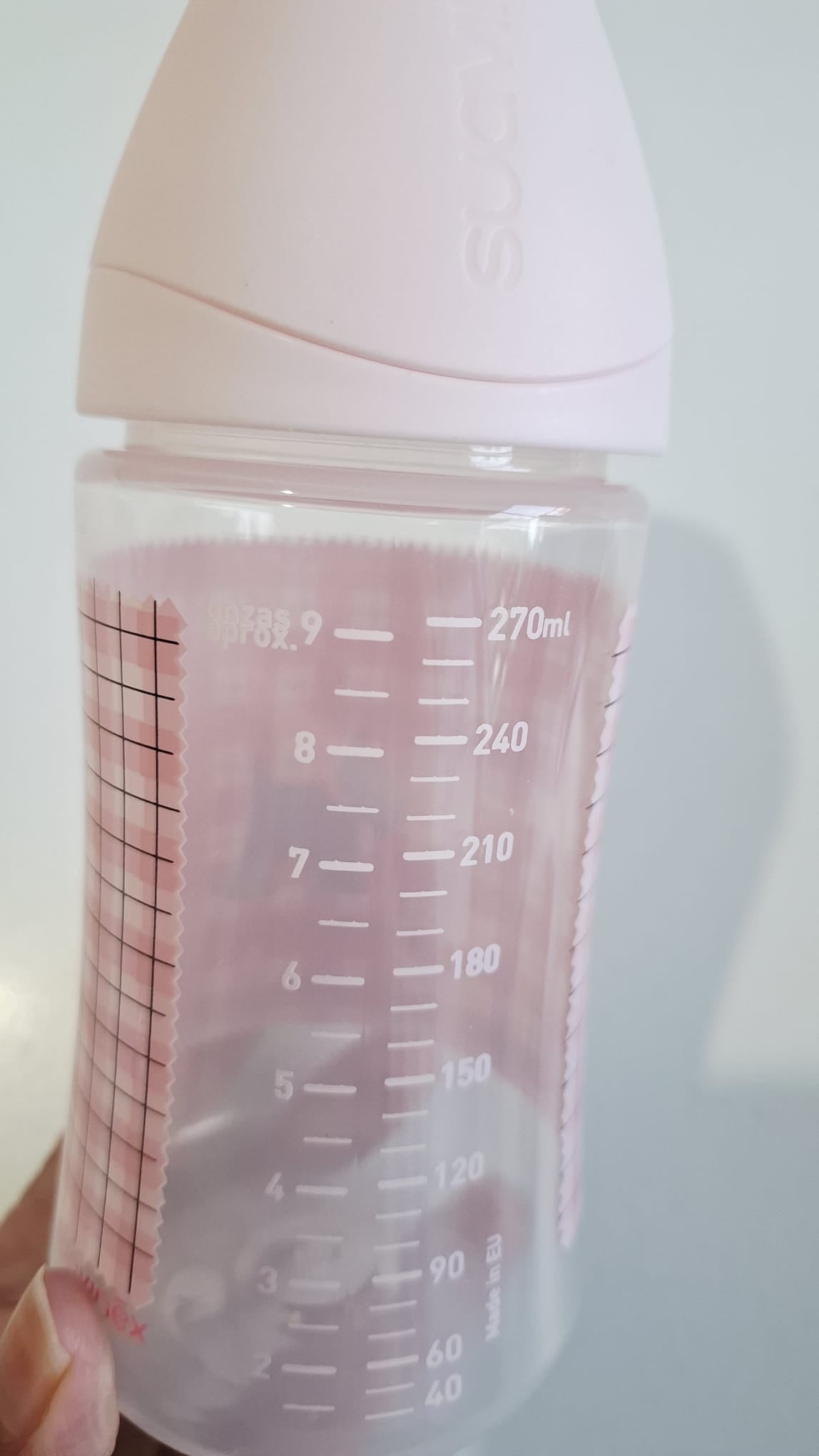 Mamadera Suavinex 0 a 6m Silicona