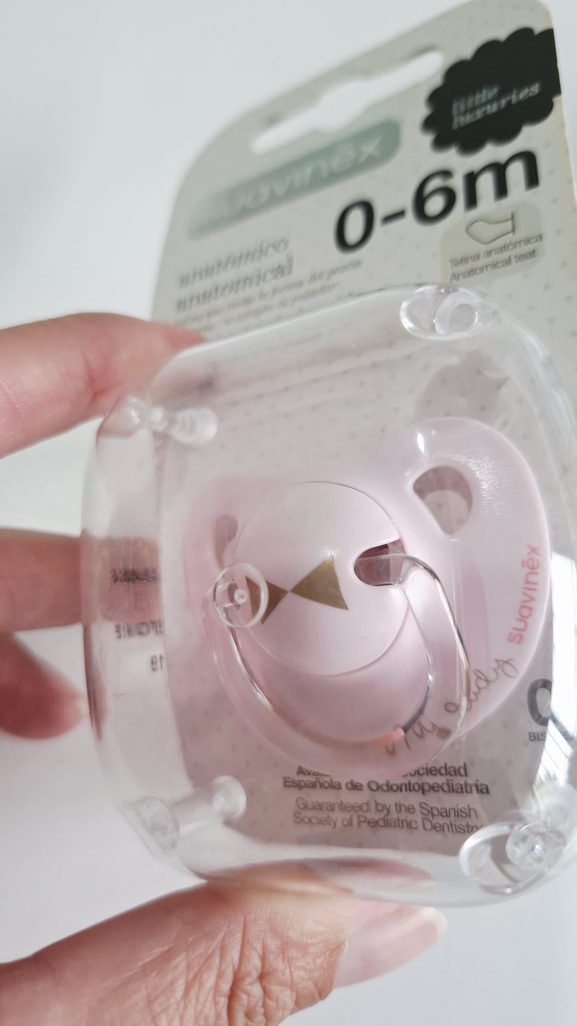 Chupete Suavinex 0 a 6m Latex Anatómico