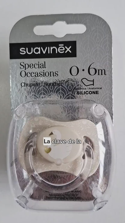 Chupete Cisne 0 a 6m Silicona Anat