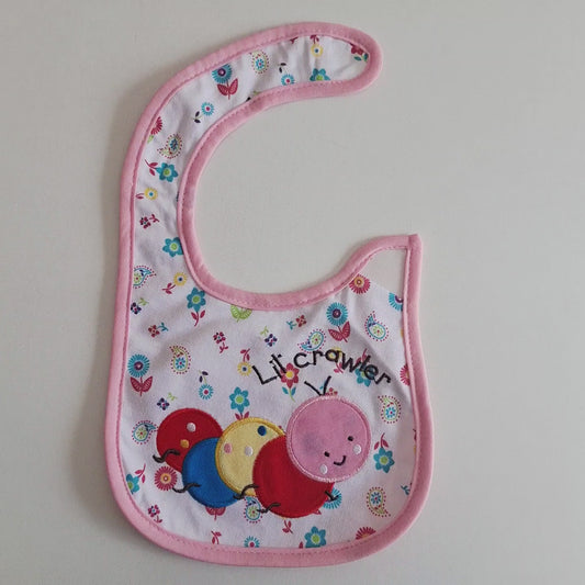 Babero "Cien pies" Impermeable (contorno de cuello 25 cms)