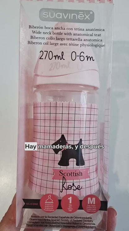 Mamadera Suavinex 0 a 6m Silicona