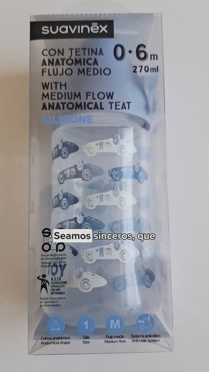 Mamadera Suavinex 0 a 6m Silicona