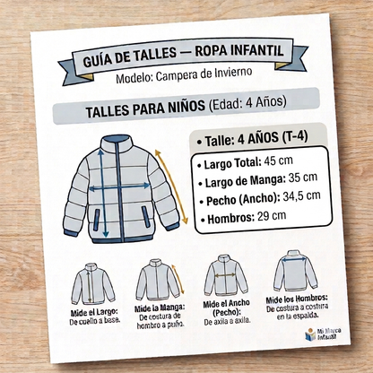 Campera Puffer con Capucha y Corderito Guindas