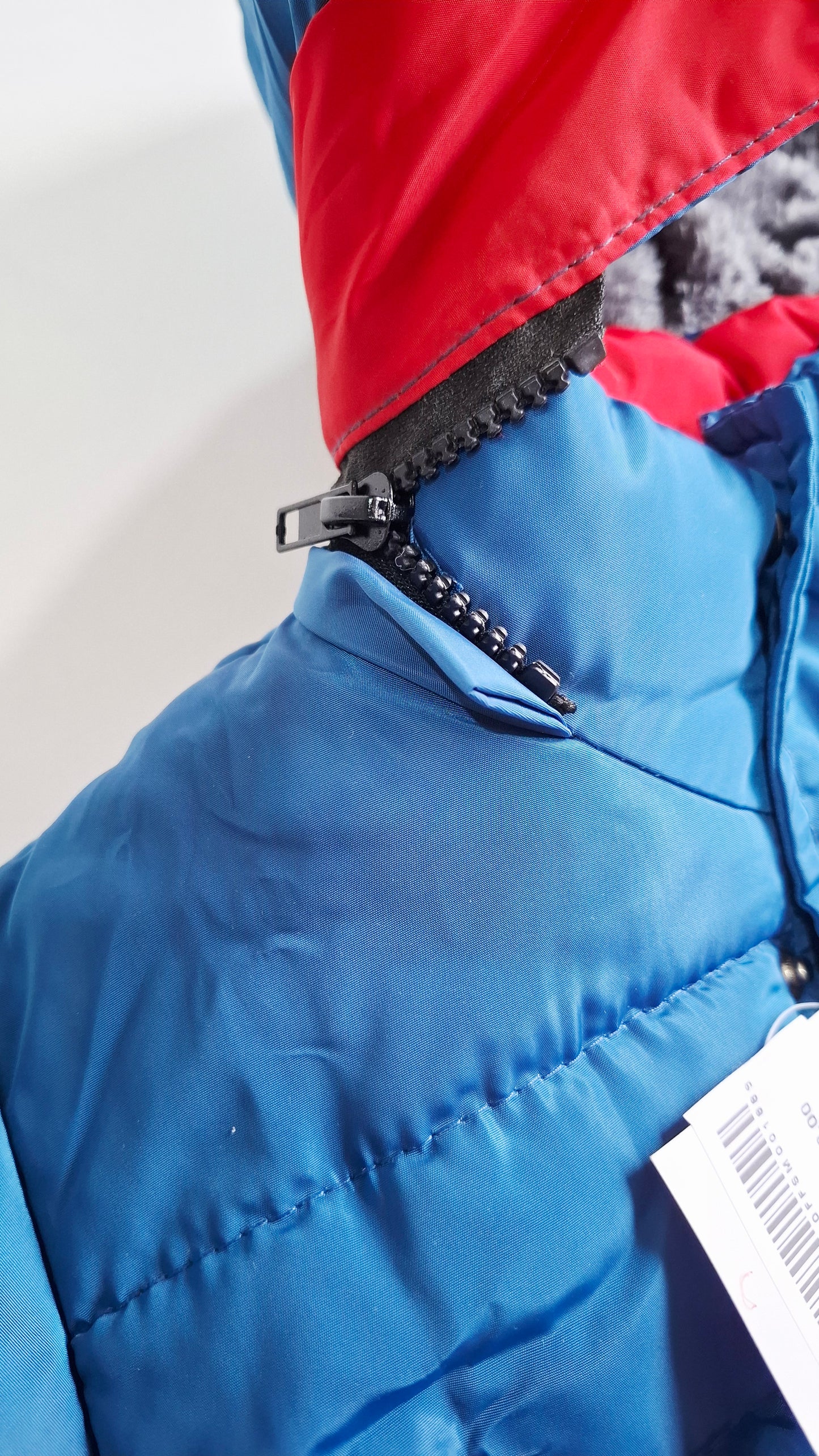 Campera Puffer Infantil con Capucha y Corderito