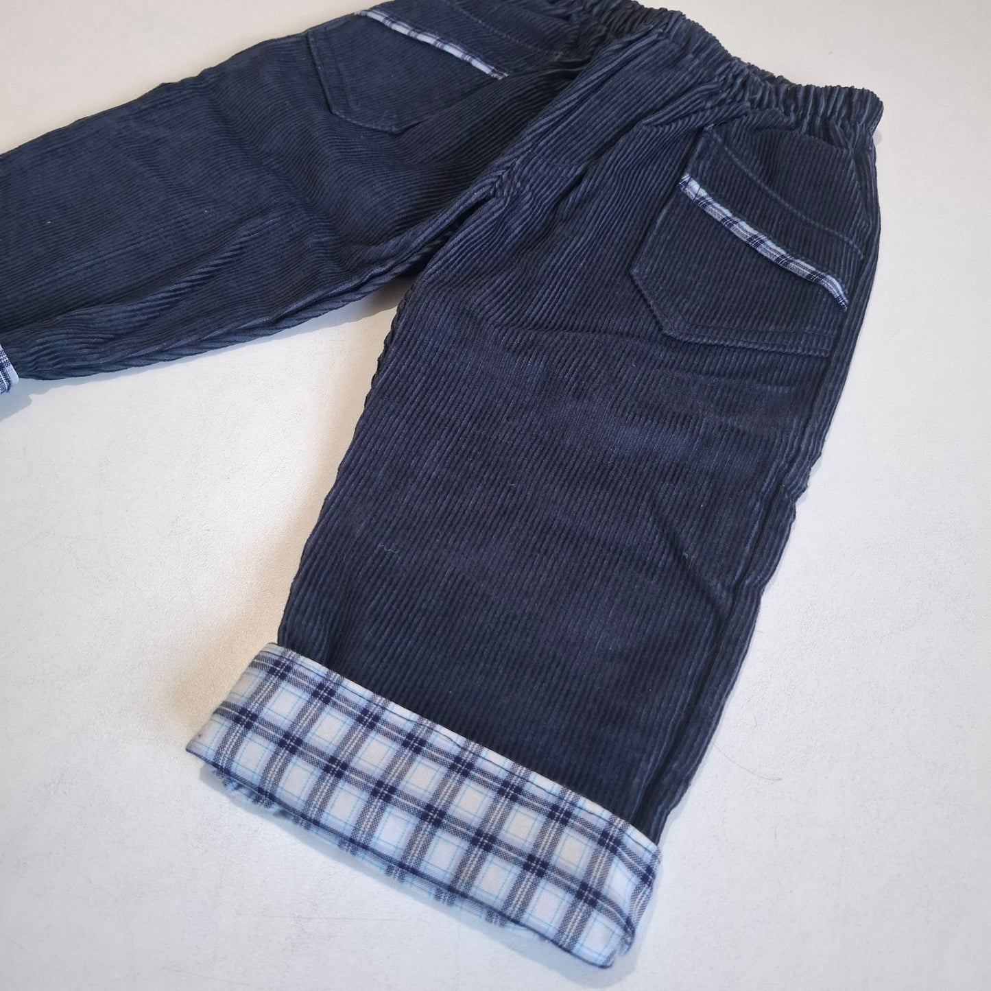 Pantalón Pana Azul (Cuadrille Azul)