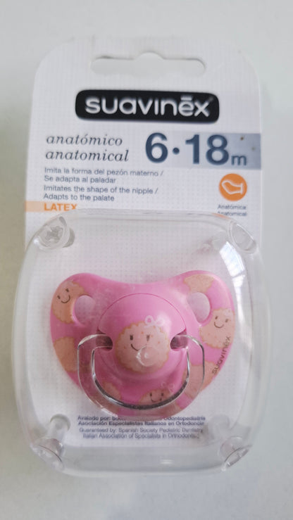 Chupete Suavinex 6 a 18m Latex Anatómico