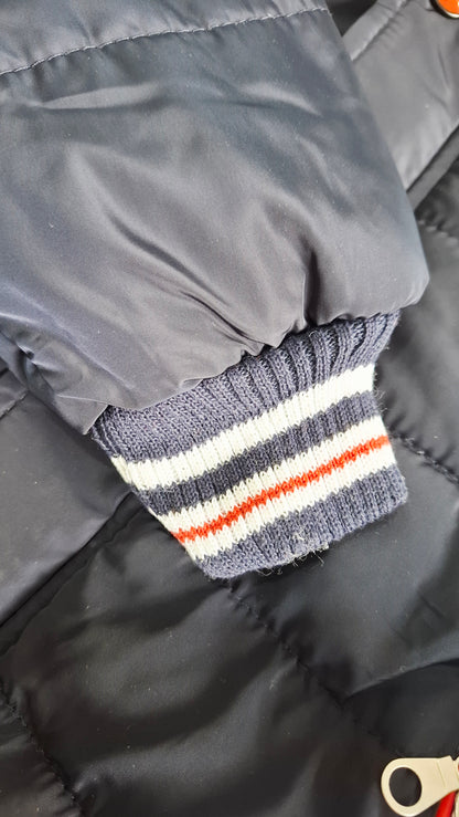 Campera Puffer Infantil con Capucha y Corderito