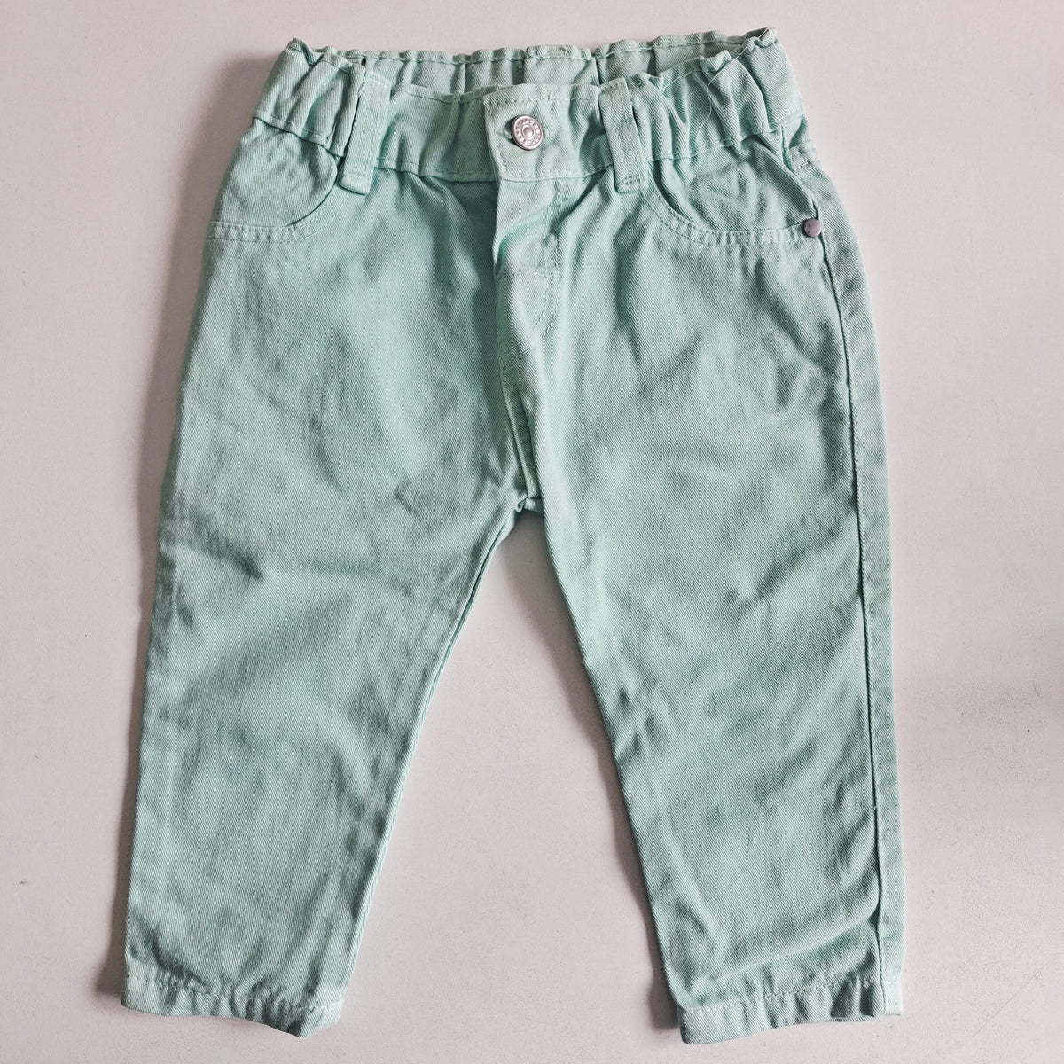 Pantalón Jean Verde Agua