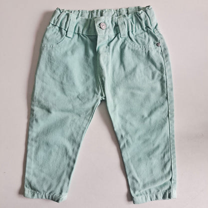 Pantalón Jean Verde Agua