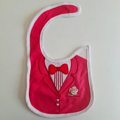 Babero "Moñita" Impermeable (contorno de cuello 25 cms)