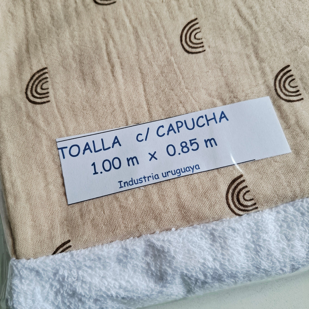 Toalla con capucha - Arcoiris