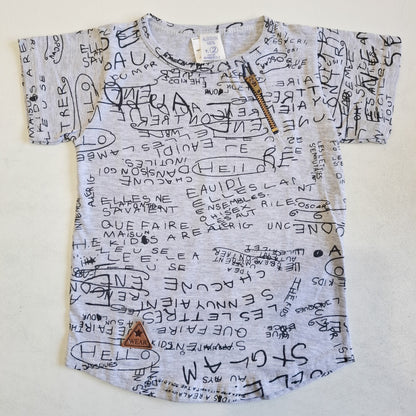Remera letras