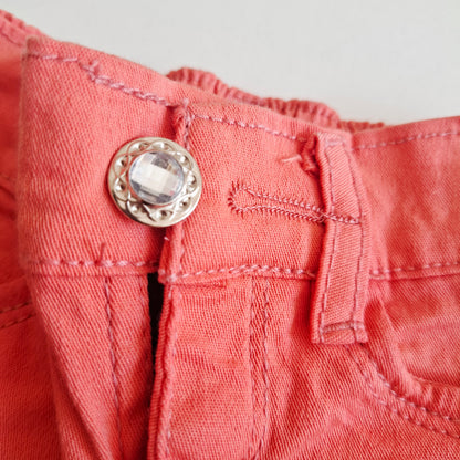 Pantalón Jean con Perlas (elastizado)