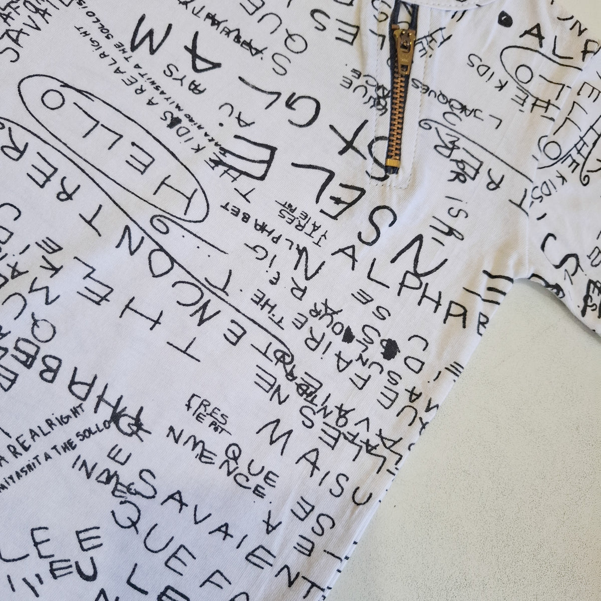 Remera letras