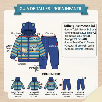 Conjunto Polar Osito Mimado