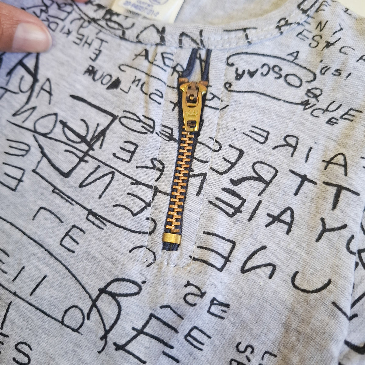 Remera letras