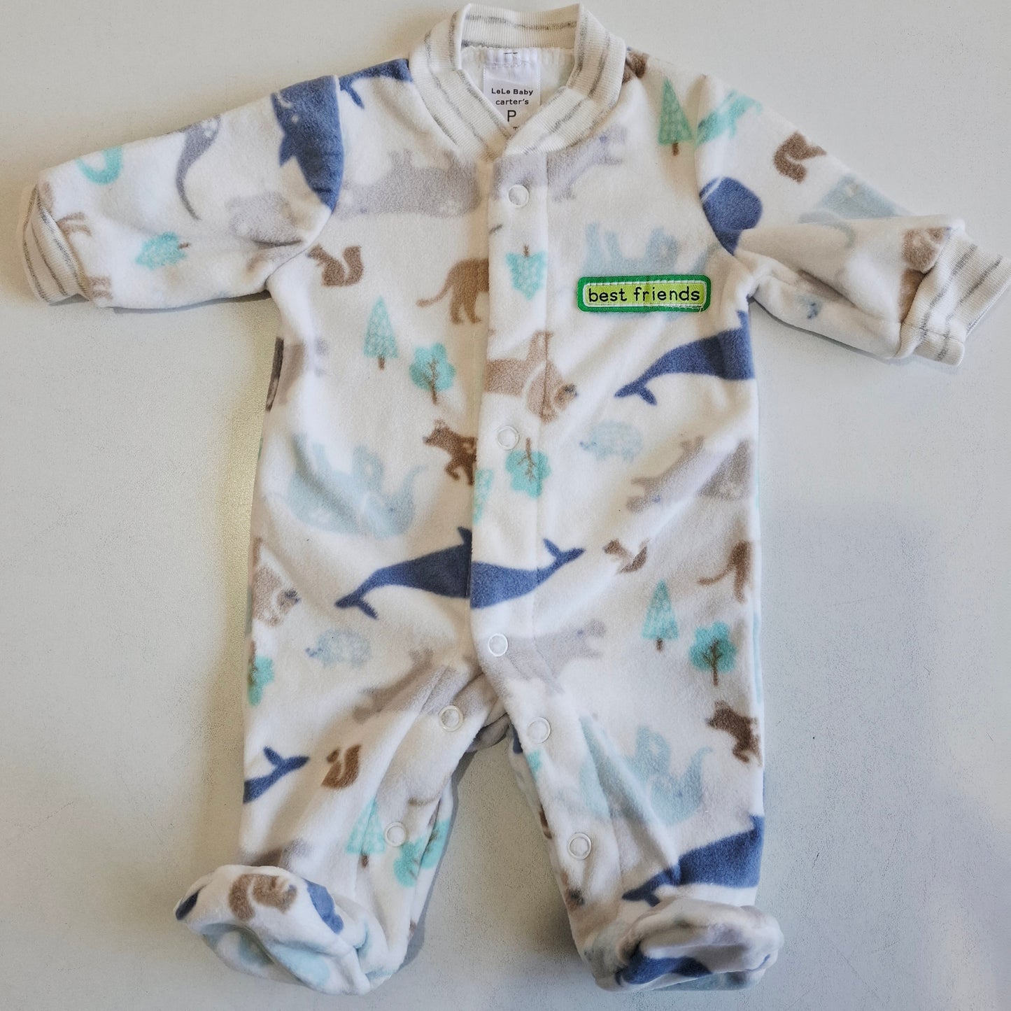 Pijama Micropolar Mar (Prematuro)