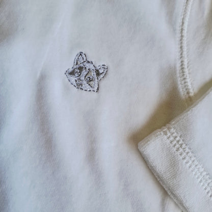 Enterito Plush Blanco