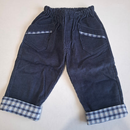 Pantalón Pana Azul (Cuadrille Azul)
